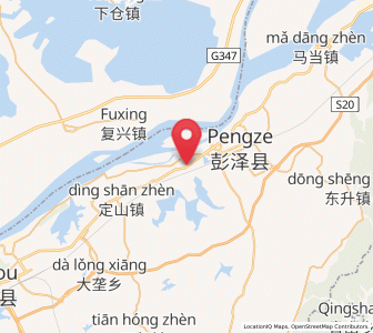 Map of Furongdun, Jiangxi
