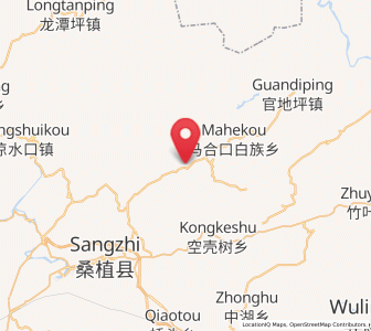 Map of Furongqiao, Hunan