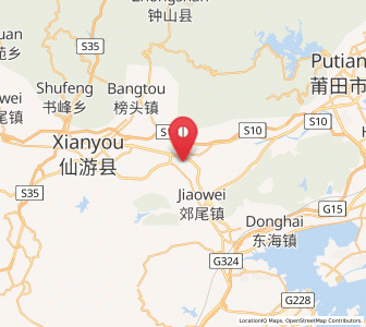 Map of Gaiwei, Fujian