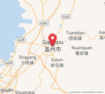 Map of Gaizhou, Liaoning
