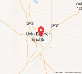 Map of Galutu, Inner Mongolia