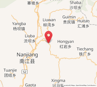 Map of Ganchang, Sichuan