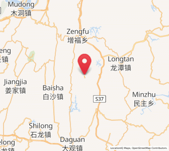 Map of Ganfeng, Chongqing