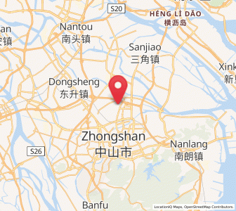 Map of Gangkou, Guangdong