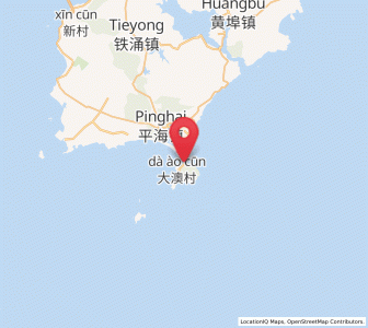 Map of Gangkou, Guangdong