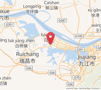Map of Gangkoujie, Jiangxi