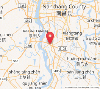 Map of Gangshang, Jiangxi