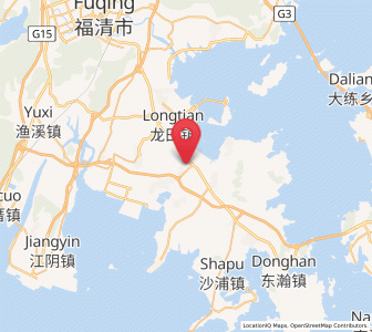 Map of Gangtou, Fujian