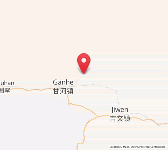 Map of Ganhe, Inner Mongolia