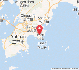 Map of Ganjiang, Zhejiang