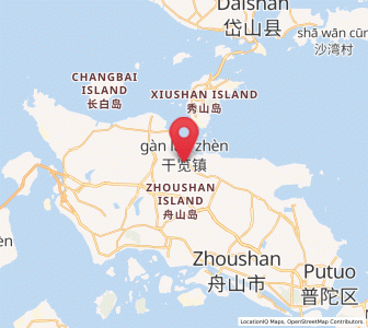 Map of Ganlan, Zhejiang