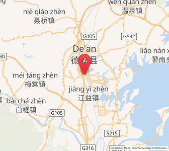 Map of Ganlu, Jiangxi
