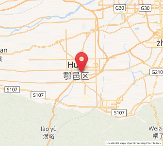 Map of Ganting, Shaanxi