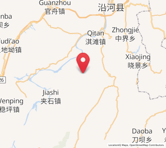 Map of Ganxi, Guizhou