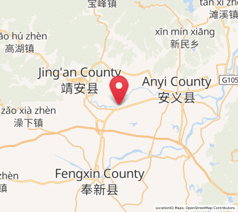 Map of Ganzhou, Jiangxi