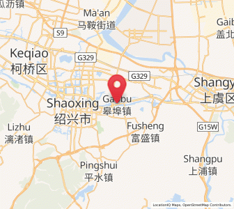 Map of Gaobu, Zhejiang