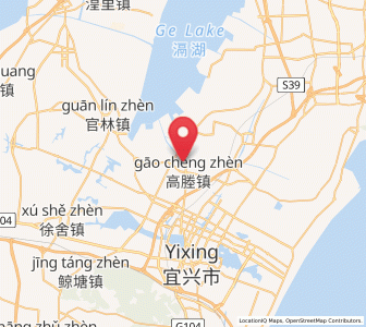 Map of Gaocheng, Jiangsu