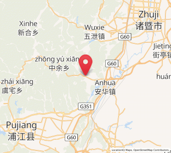 Map of Gaochengtou, Zhejiang