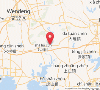 Map of Gaocun, Shandong