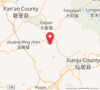 Map of Gao’er, Zhejiang