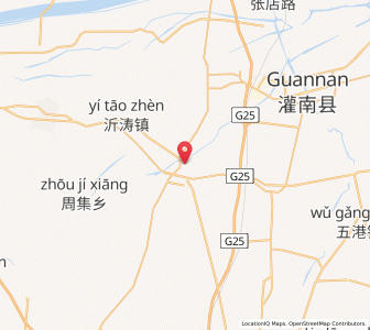 Map of Gaogou, Jiangsu