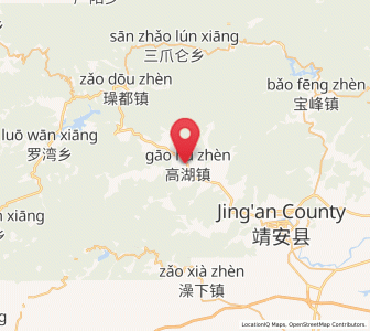 Map of Gaohu, Jiangxi