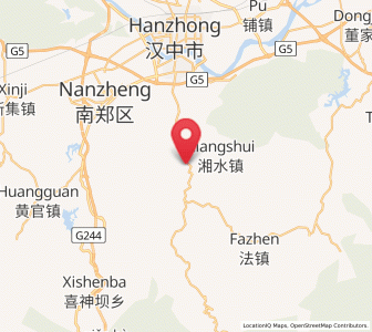 Map of Gaojialing, Shaanxi