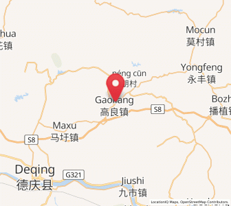 Map of Gaoliang, Guangdong