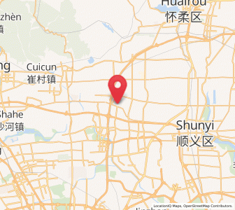 Map of Gaoliying, Beijing