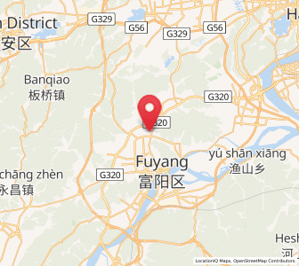 Map of Gaoqiao, Zhejiang