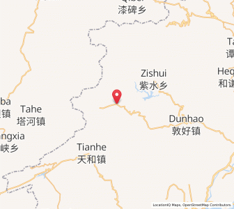 Map of Gaoqiao, Chongqing