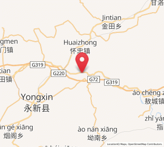 Map of Gaoqiaolou, Jiangxi