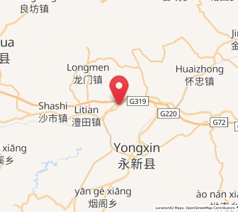 Map of Gaoshi, Jiangxi