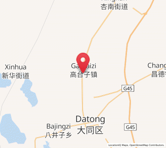 Map of Gaotaizi, Heilongjiang