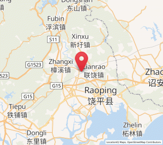 Map of Gaotang, Guangdong