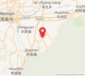 Map of Gaotang, Shaanxi