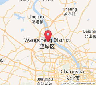 Map of Gaotangling, Hunan