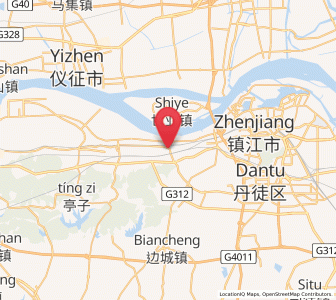 Map of Gaozi, Jiangsu