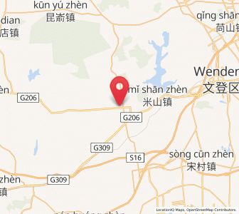 Map of Gejia, Shandong