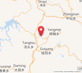 Map of Gekeng, Fujian