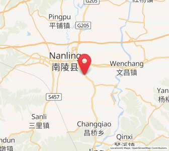 Map of Gelin, Anhui