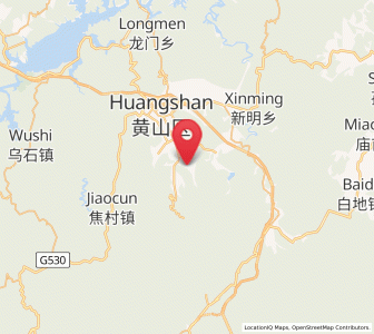 Map of Gengcheng, Anhui