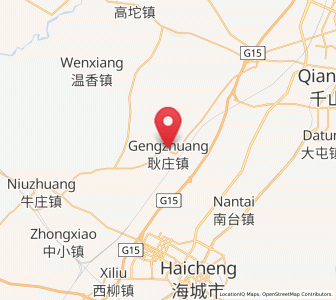 Map of Gengzhuang, Liaoning