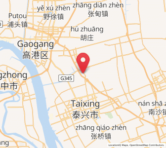 Map of Gensi, Jiangsu