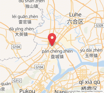 Map of Getang, Jiangsu