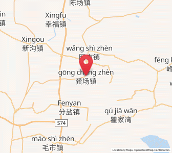 Map of Gongchang, Hubei
