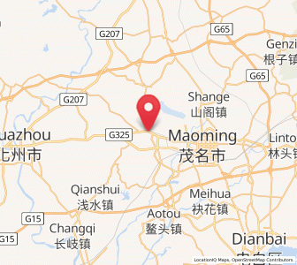 Map of Gongguan, Guangdong