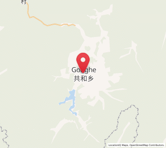 Map of Gonghe, Heilongjiang