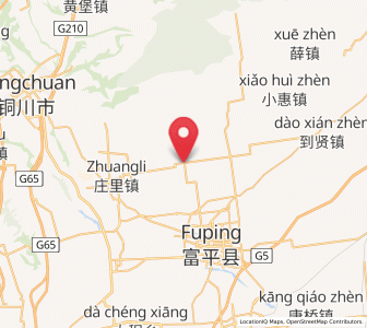 Map of Gongli, Shaanxi