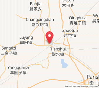 Map of Goubangzi, Liaoning